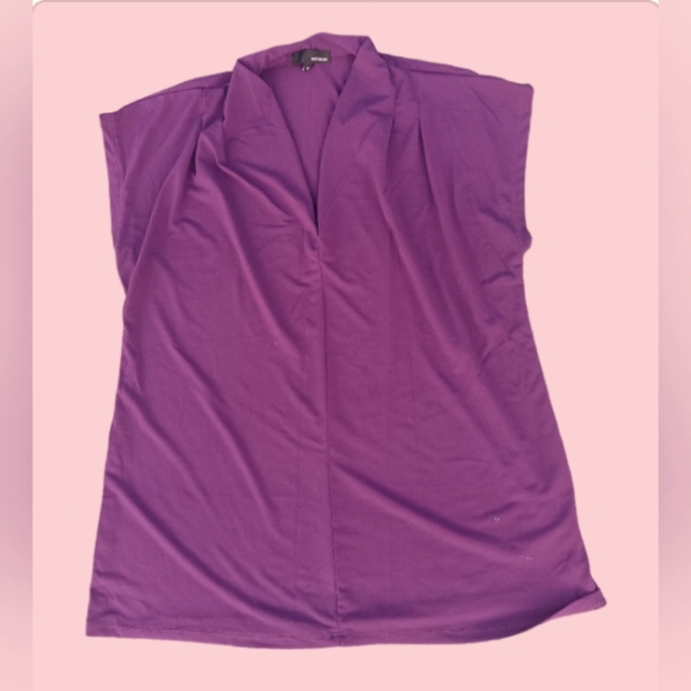 Women's Milieux V-Neck Short Sleeve Blouse Size: M🍁